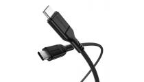 Premium kabelis USB-C - USB-C, PD140W (juodas, 1.8m)