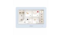 IP domofono monitorius 7 col. Wi-Fi,1024x600,Micro SD kortelės prievadas,PoE(802.3af) baltas, SIP