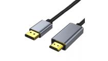 Kabelis DisplayPort - HDMI, 8K, 60Hz, 1m